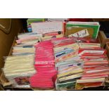 TWO BOXES OF UNUSED GREETING CARDS
