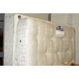 A 4'6'' DREAMS SLEEPEEZEE TRUMAN DIVAN BED and mattress