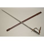 A FINE EXAMPLE OF AN 1857 PATTERN ROYAL ARTILLERY OFFICERS SWORD, this example has been subject to a