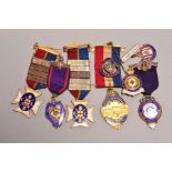 AN ASSORTMENT OF MEDALS to include two Church Lads Brigade CLB Service Medals, British and six