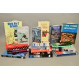 A BOX CONTAINING SIXTEEN BOOKS, all of Military interest, mainly RAF, but later Falklands War,