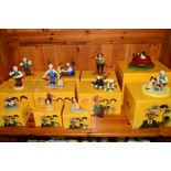 ELEVEN BOXED COALPORT CHARACTERS FROM WALLACE AND GROMIT COLLECTION, to include 'Do Something