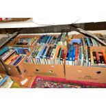 SIX BOXES OF BOOKS, relating to RAF, World War etc