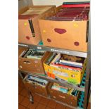 MILITARY INTEREST:- six boxes of books including 'The War illustrated', 'Weapons and War fare' etc