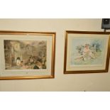 SIR WILLIAM RUSSELL FLINT (1880-1969) 'SYMPOSIUM AT LUCENAY' a limited edition print 82/850,