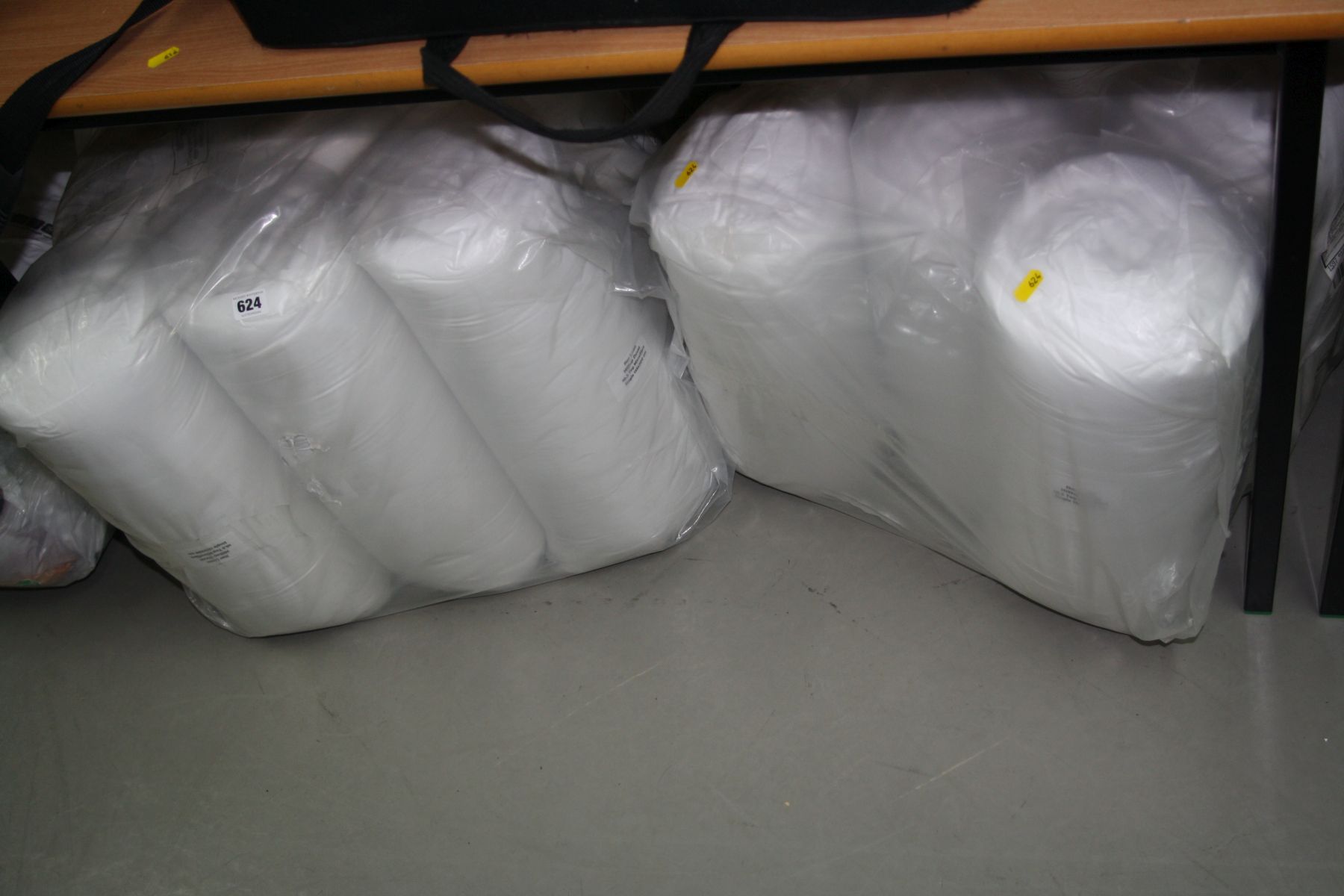 TWELVE NEW AND STILL PACKAGED SINGLE DUVETS, 10.5 tog