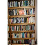 SIX SHELVES OF FICTIONAL NOVELS, by authors such as Jacqueline Wilson, Tolstoy, Tolkien, CS Lewis,