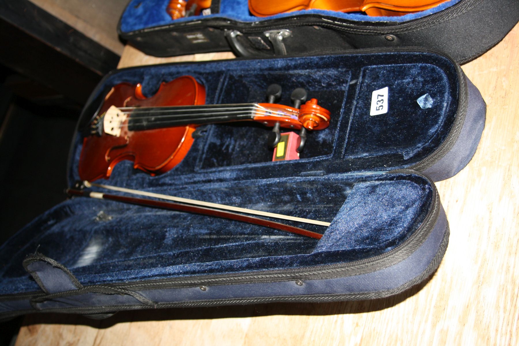 A PRIMAVERA FULL SIZE VIOLIN, with bowl and hard case