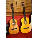 A KAPOK MG006 AND AN ADMIRA INFANTE CLASSICAL GUITARS