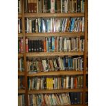 SIX SHELVES OF BOOKS, on Literature and Poetry (bookcase not included)