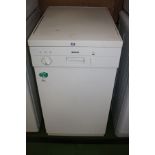 A BOSCH SLIMLINE DISHWASHER, 45cm wide