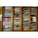 FOUR SHELVES OF REFERENCE BOOKS, on History and Geography (bookcase not included)