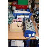 A PHILIP HARRIS DIGIMETER, power supplies, etc