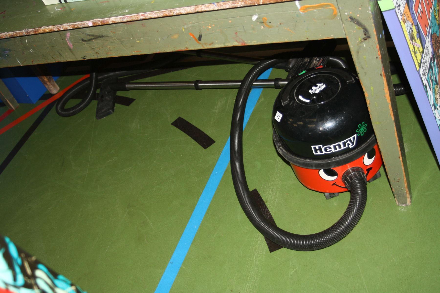 A HENRY HVR 200 VACUUM CLEANER