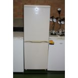 A FRIDGEMASTER FRIDGE FREEZER, 152cm high 55cm wide