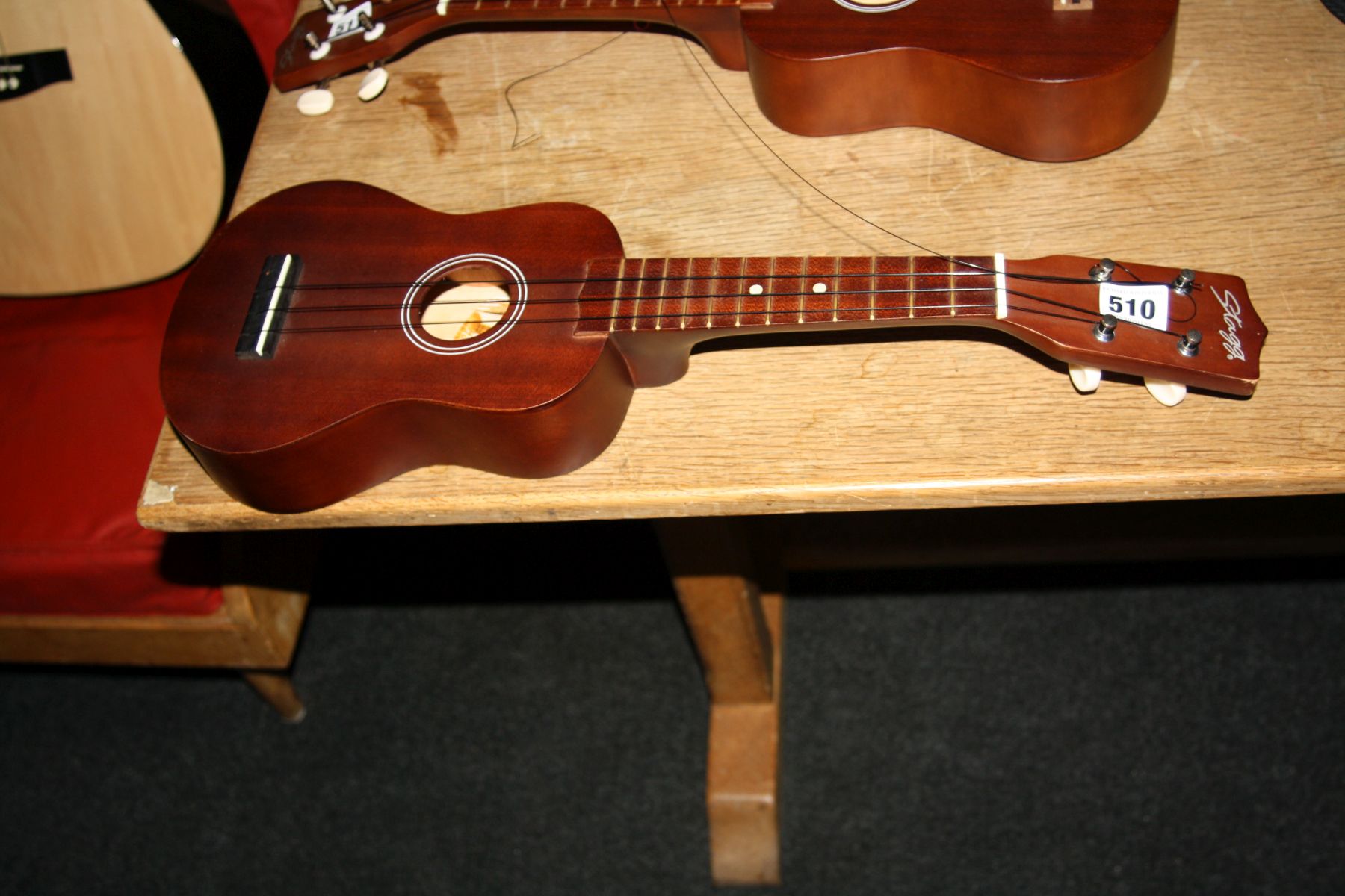 A STAGG US10 UKELELE WITH SOFT CASE