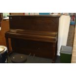A CHAPPELL OF LONDON UPRIGHT PIANO, with mahogany case (s.d) and an Edwardian piano stool