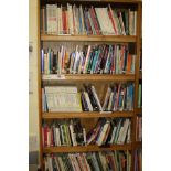 FIVE SHELVES OF REFERENCE BOOKS, on The Sciences (bookcase not included)