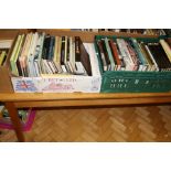 TWO TRAYS OF BOOKS, on Art, Artists and Furniture