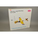 A BOXED SCIENCE MUSEUM VIRTUALLY INDESTRUCTIBLE RADIO CONTROL PLANE, not tested but appears