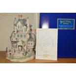 A BOXED LIMITED EDITION DAVID WINTER SCULPTURE 'Haunted House' No1559/4900, with certificate