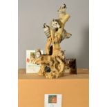 A BOXED LIMITED EDITION COLLECTIBLE WORLD STUDIOS LIMITED SCULPTURE, 'Spirit of Strength' No 0340/