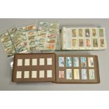 TWO CIGARETTE CARD ALBUMS, (one London Cigarette Card Album) containing approximately 970