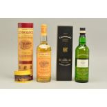 TWO BOTTLES OF SINGLE MALT, comprising a Cadenhead's Authentic Collection from the Tormore