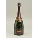 A BOTTLE OF KRUG CHAMPAGNE 1996, seal intact, inverted ullage 2cm from base