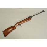 A .22'' AIR RIFLE, marked 'Series 70 Model 77 Made in England', on top of action, it bears no