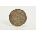 CRUSADER COIN, Richard I Lion Heart silver Denier of Aquitaine, Crusader cross (slightly off centre)
