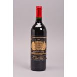 A BOTTLE OF CHATEAU PALMER MARGAUX FROM THE OUTSTANDING 1989 VINTAGE, fill level consistent for