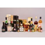 A COLLECTION OF WHISKY, WINE AND SPIRITS, comprising a bottle of Glenfiddich Special Reserve