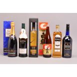 A COLLECTION OF WHISKY, WINE AND SPIRITS, comprising a bottle of Penderyn Single Malt Welsh