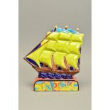 A POOLE POTTERY GALLEON BASED ON HAROLD STABLER'S 1925 DESIGN, this new version was produced by