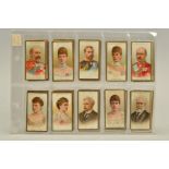 A COMPLETE SET OF TADDY & CO., 'Royalty Series 1903' + 3 extras (No. 8, 16 & 25)