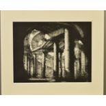 JOHN HOWARD (BRITISH 1958), 'Spaghetti Junction, Study No.5', a limited edition dry point etching,