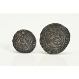 HENRY VII HALF GROAT 1501-09 YORK, (two keys), profile issue, together with Henry VII or VIII