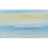 Patrick Collins, HRHA - ISLANDS - Oil on Board - 10 x 16 inches - Signed