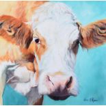 Wendy McKeown - ISABELLE - Oil on Canvas - 24 x 24 inches - Signed