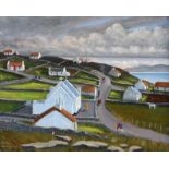 Sean Loughrey - ARAN ISLANDS - Oil on Canvas - 16 x 20 inches - Signed