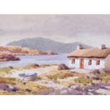 Samuel McLarnon, UWS - ON INISHOWEN - Watercolour Drawing - 10 x 14 inches - Signed