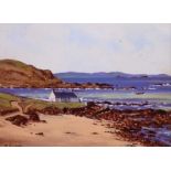 David Overend - PORTBALLINTRAE, COUNTY ANTRIM - Coloured Print - 6 x 8 inches - Signed