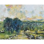 John Gerard Keogh - WEXFORD LANDSCAPE - Oil on Board - 16 x 20 inches - Signed