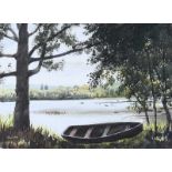 Wilbur Little - LOUGH ESKE, COUNTY DONEGAL - Watercolour Drawing - 10 x 14 inches - Signed