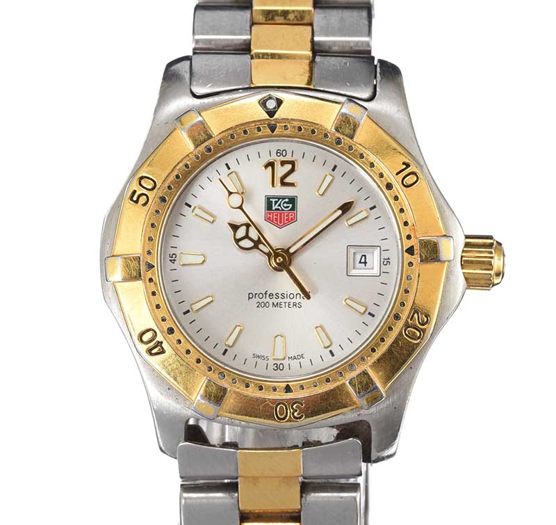 TAG HEUER STAINLESS STEEL LADY'S WRIST WATCH - Image 2 of 3