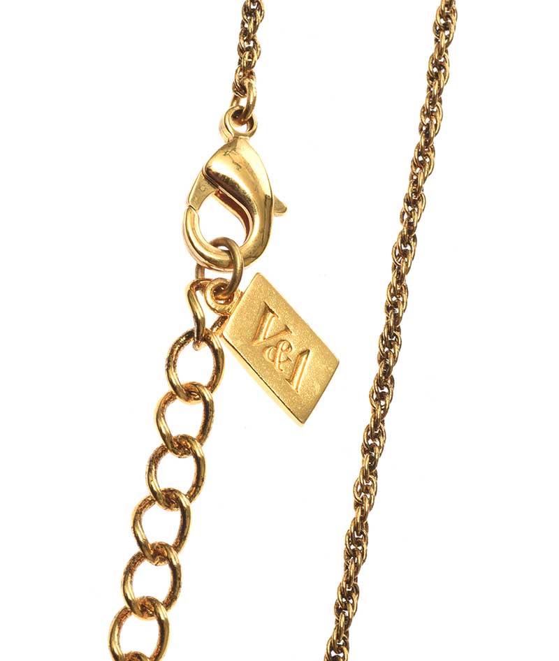 VICTORIA AND ALBERT GOLD-TONE NECKLACE - Image 3 of 3