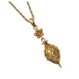 VICTORIA AND ALBERT GOLD-TONE NECKLACE