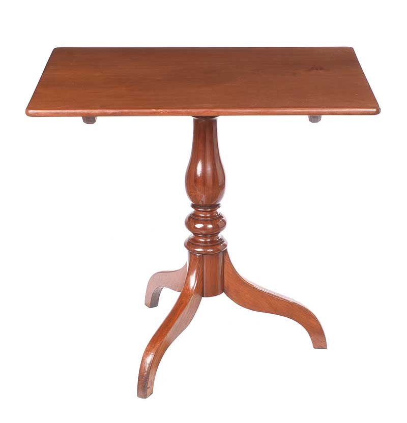 VICTORIAN SNAP TOP LAMP TABLE - Image 4 of 7