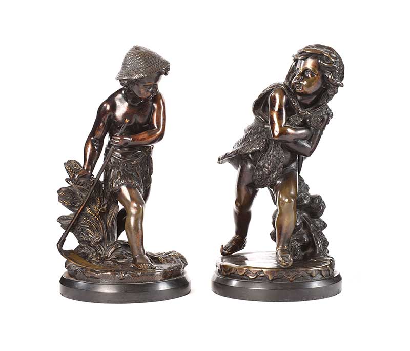 EUGENE LAURENT BRONZE FIGURES